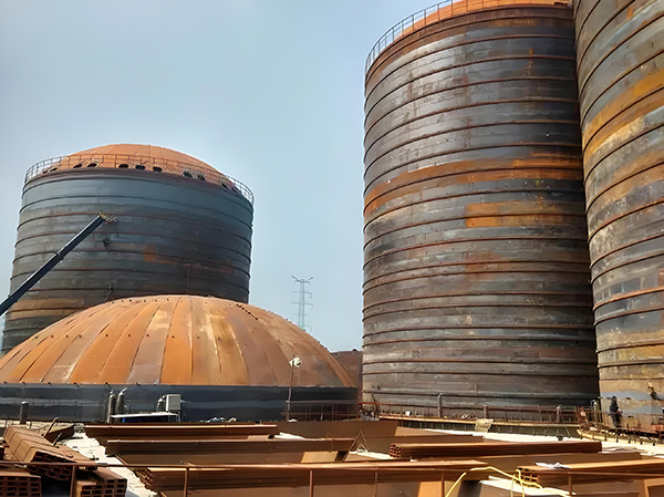 泰顺焦粉钢板仓